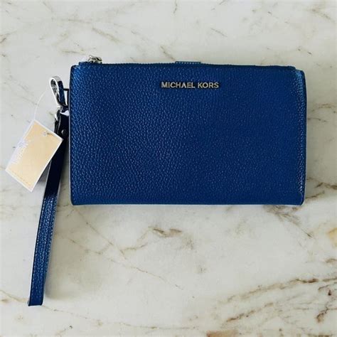 michael kors grecian blue phone wallet|macy's Michael Kors wallets.